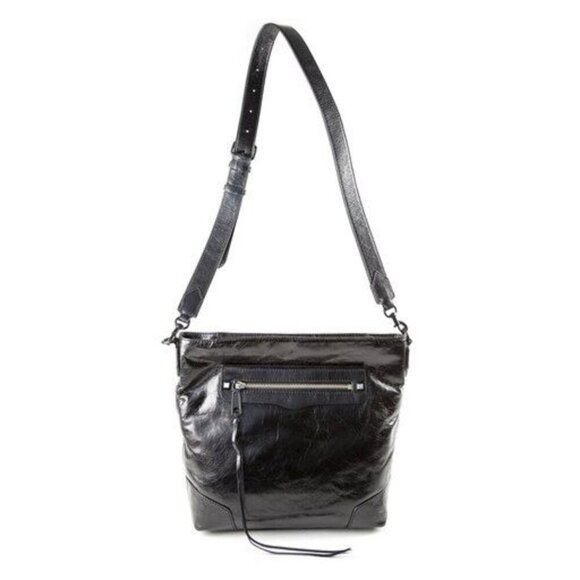 Rebecca Minkoff\ Handbags - Rebecca Minkoff Regan Slim Bucket Bag Leather Black NWT $275 [jb]